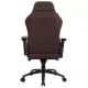 Кресло игровое Cactus CS-CHR-0112BR коричневый эко.кожа с подголов. крестов. сталь. Фото товара с разных ракурсов.