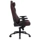 Кресло игровое Cactus CS-CHR-0112BR коричневый эко.кожа с подголов. крестов. сталь. Фото товара с разных ракурсов.