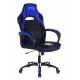 Кресло игровое геймерское Бюрократ VIKING 2 AERO BLUE черный/синий искусственная кожа главное фото в маленьком размере